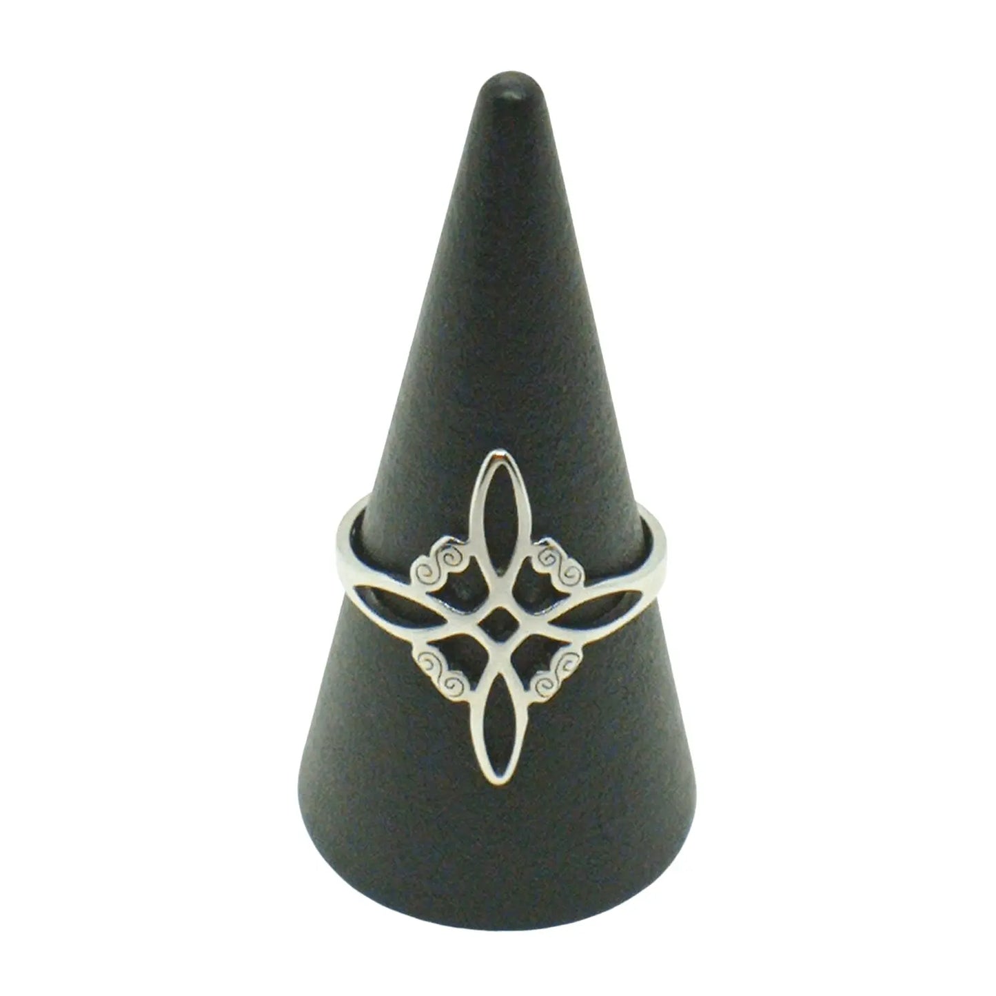 Anillo Nudo de Bruja Celta Irlandés - Ajustable