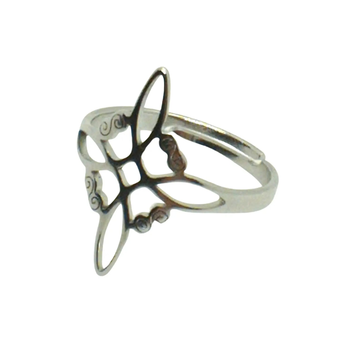 Anillo Nudo de Bruja Celta Irlandés - Ajustable