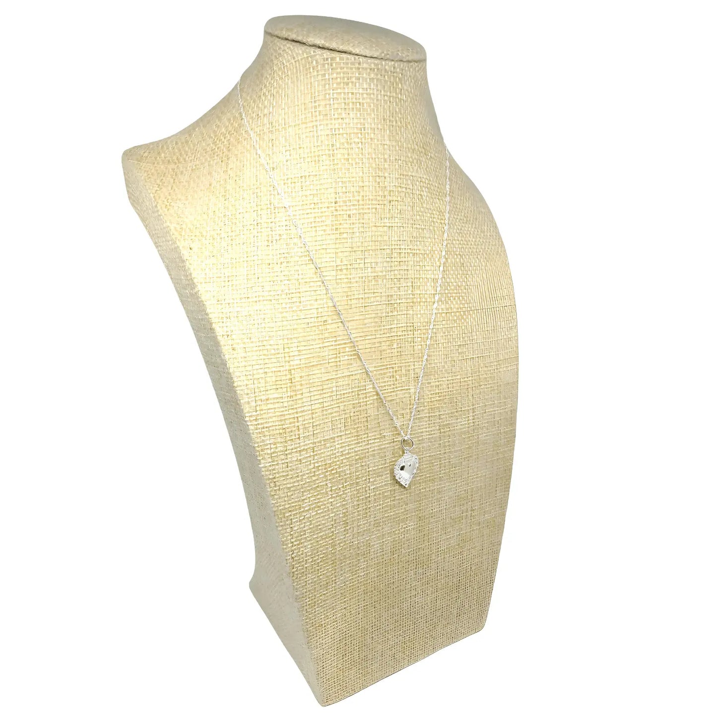 Collar Corazón Detente de Plata - Bisutería Lola B