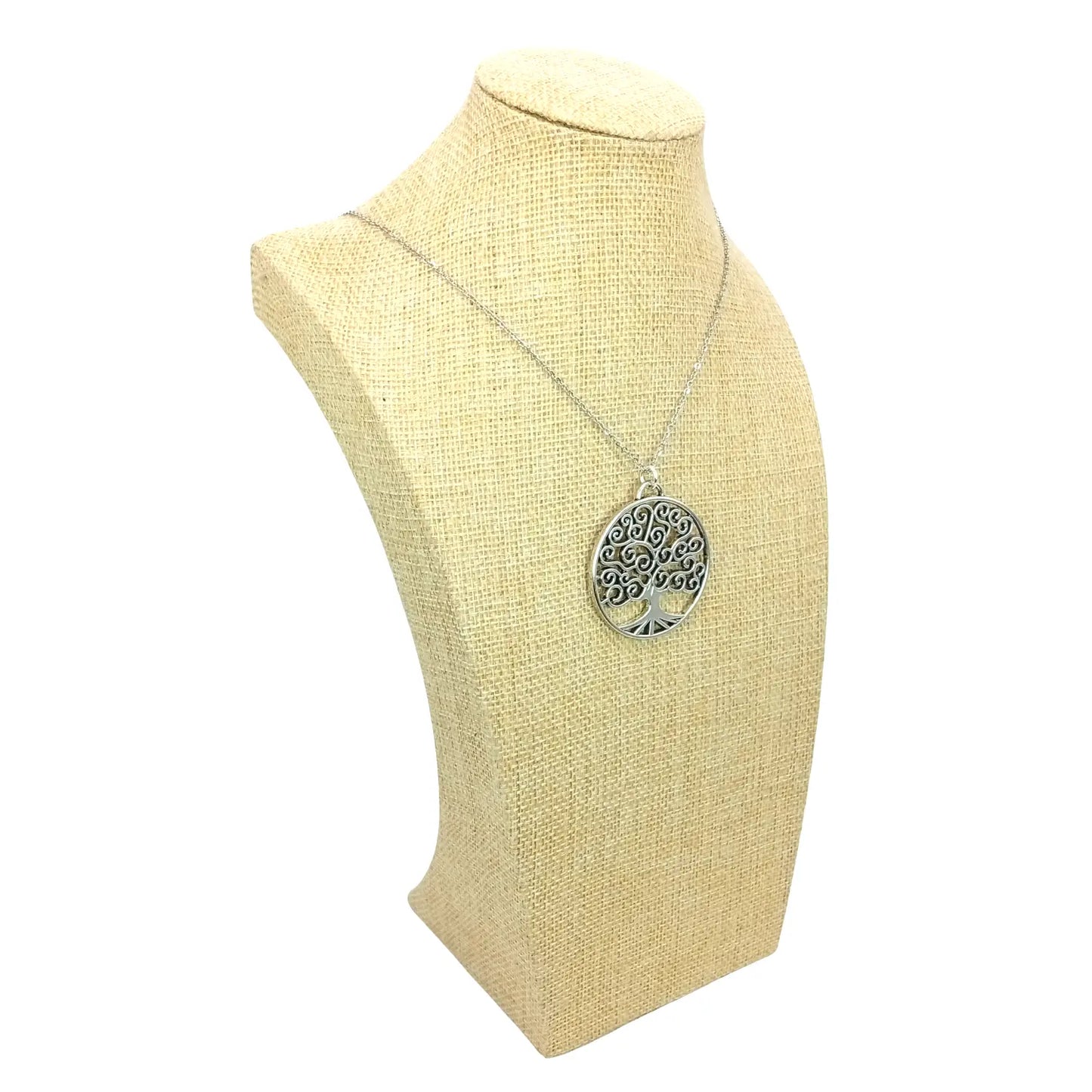 Collar Árbol de la Vida de Acero Inoxidable Fuerza Interior - Bisutería Lola J