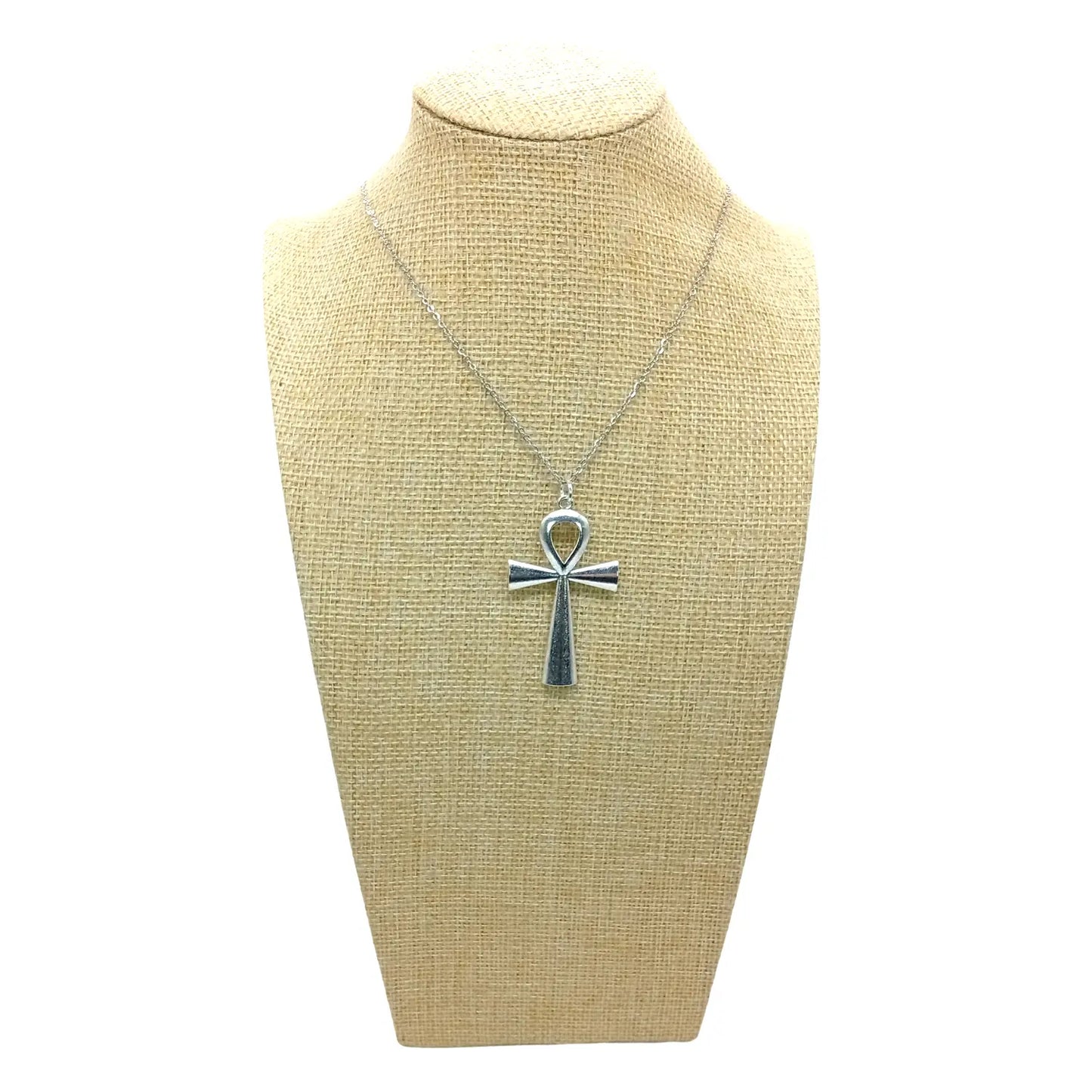 Collar Cruz Egipcia Ankh Acero Inoxidable Amuleto ancestral - Bisutería Lola E