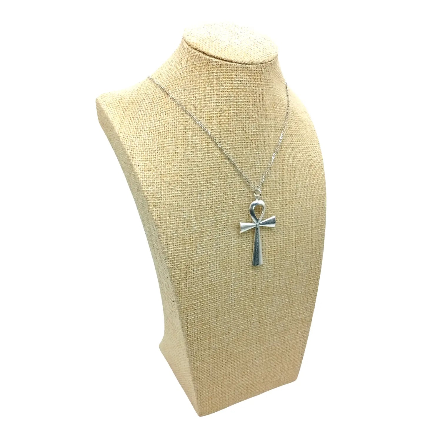 Collar Cruz Egipcia Ankh Acero Inoxidable Amuleto ancestral - Bisutería Lola F