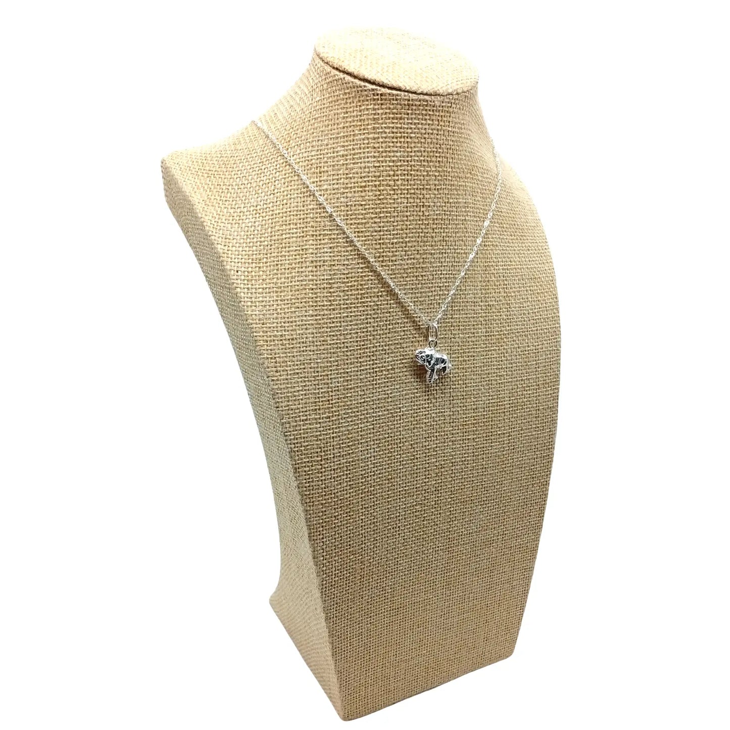 Collar Elefante de Plata Amuleto de Protección y Abundancia - Bisutería Lola D