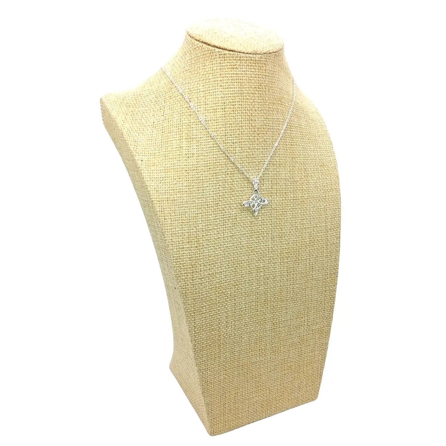 Collar Nudo de Bruja Plata Amuleto de Protección Ancestral - Bisutería Lola F