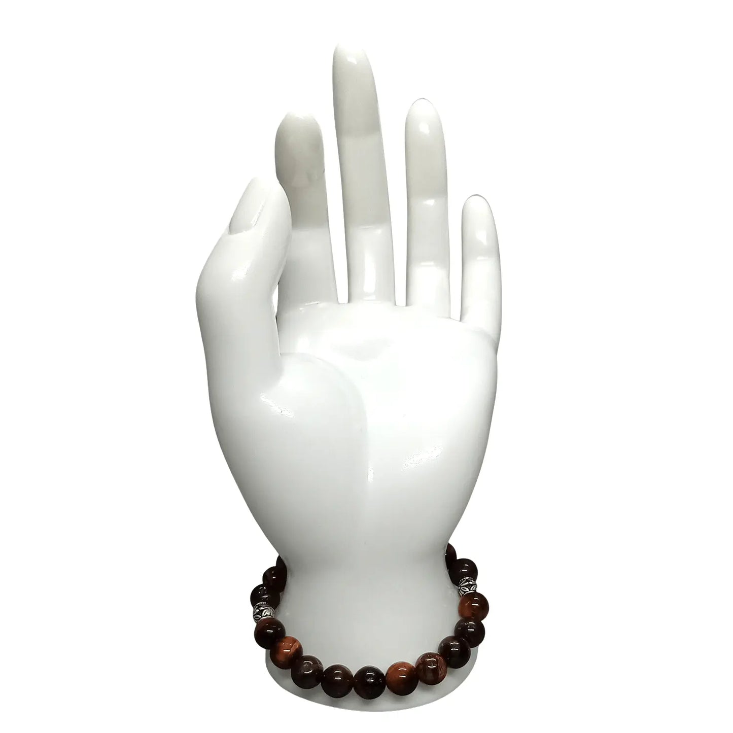 Pulsera Artesanal Ojo de Tigre – Piedra Natural 8mm