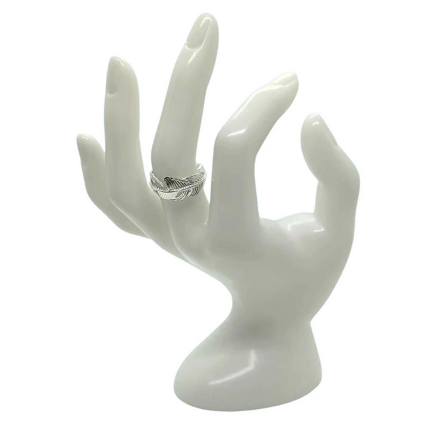 Anillo Pluma de ángel – Plata de Ley 925