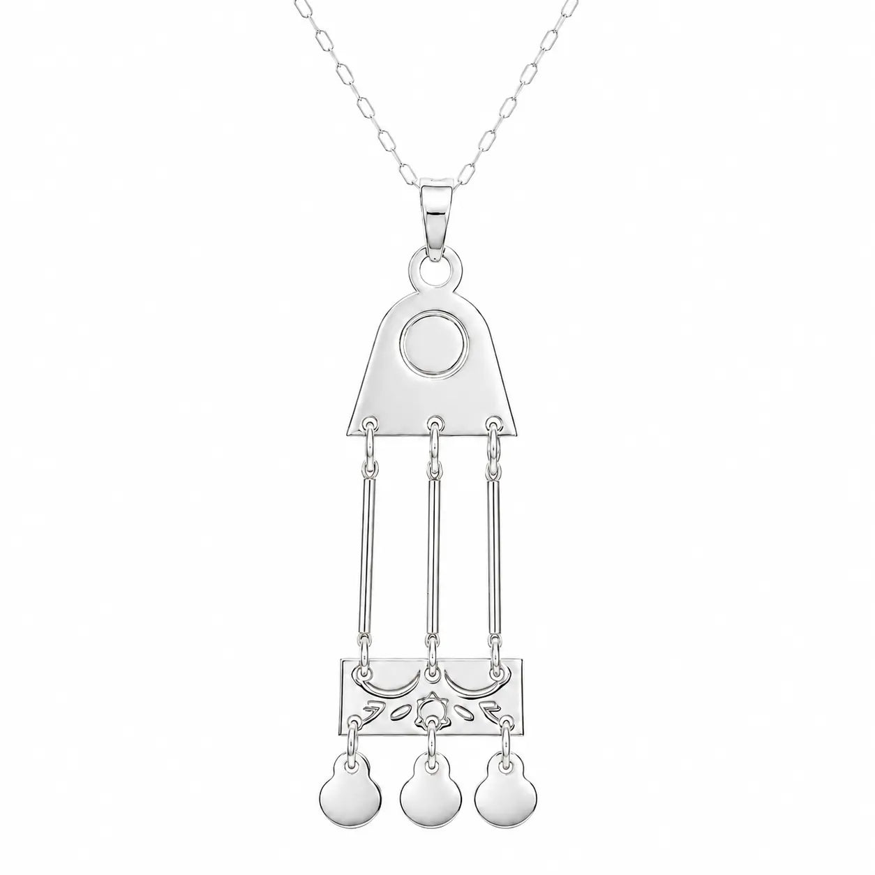 Collar Trapelacucha de Plata - Bisutería Lola A