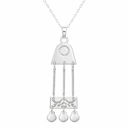 Collar Trapelacucha de Plata - Bisutería Lola A