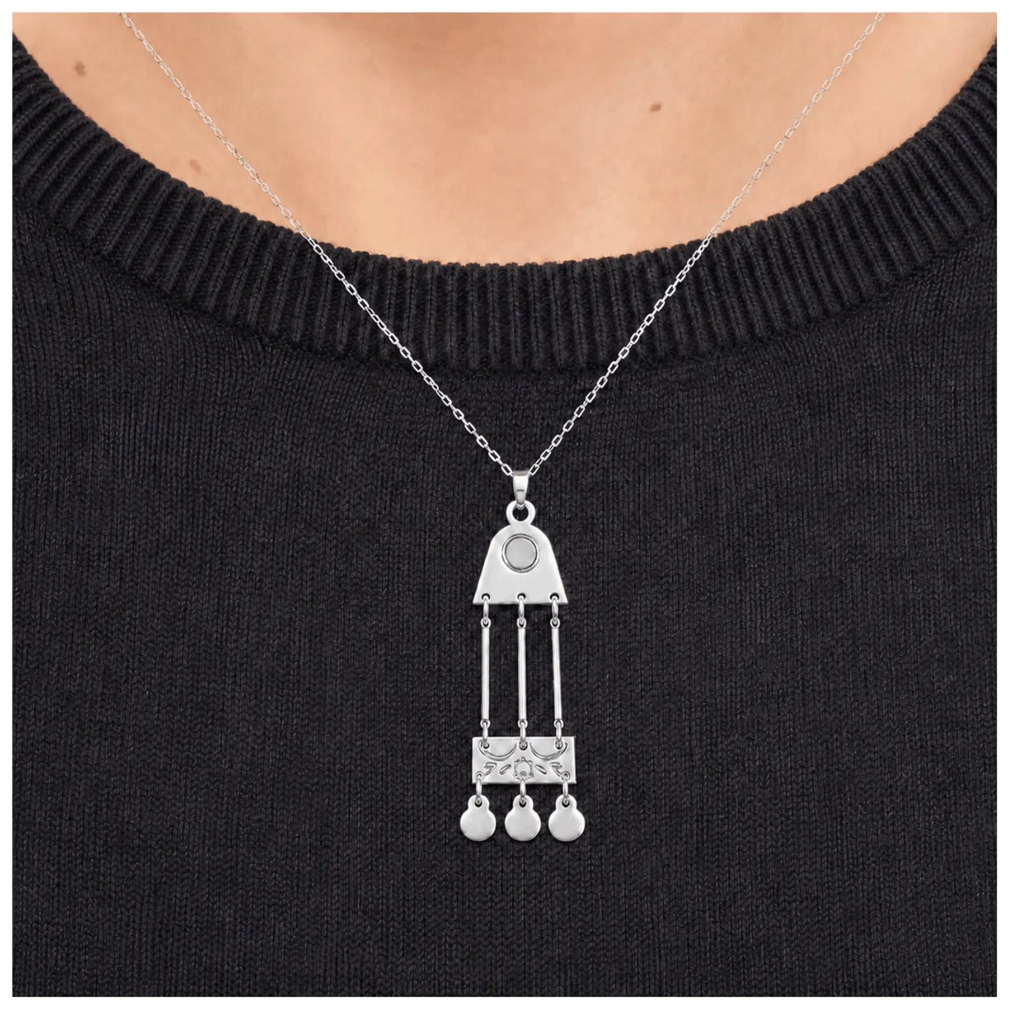 Collar Trapelacucha de Plata - Bisutería Lola D