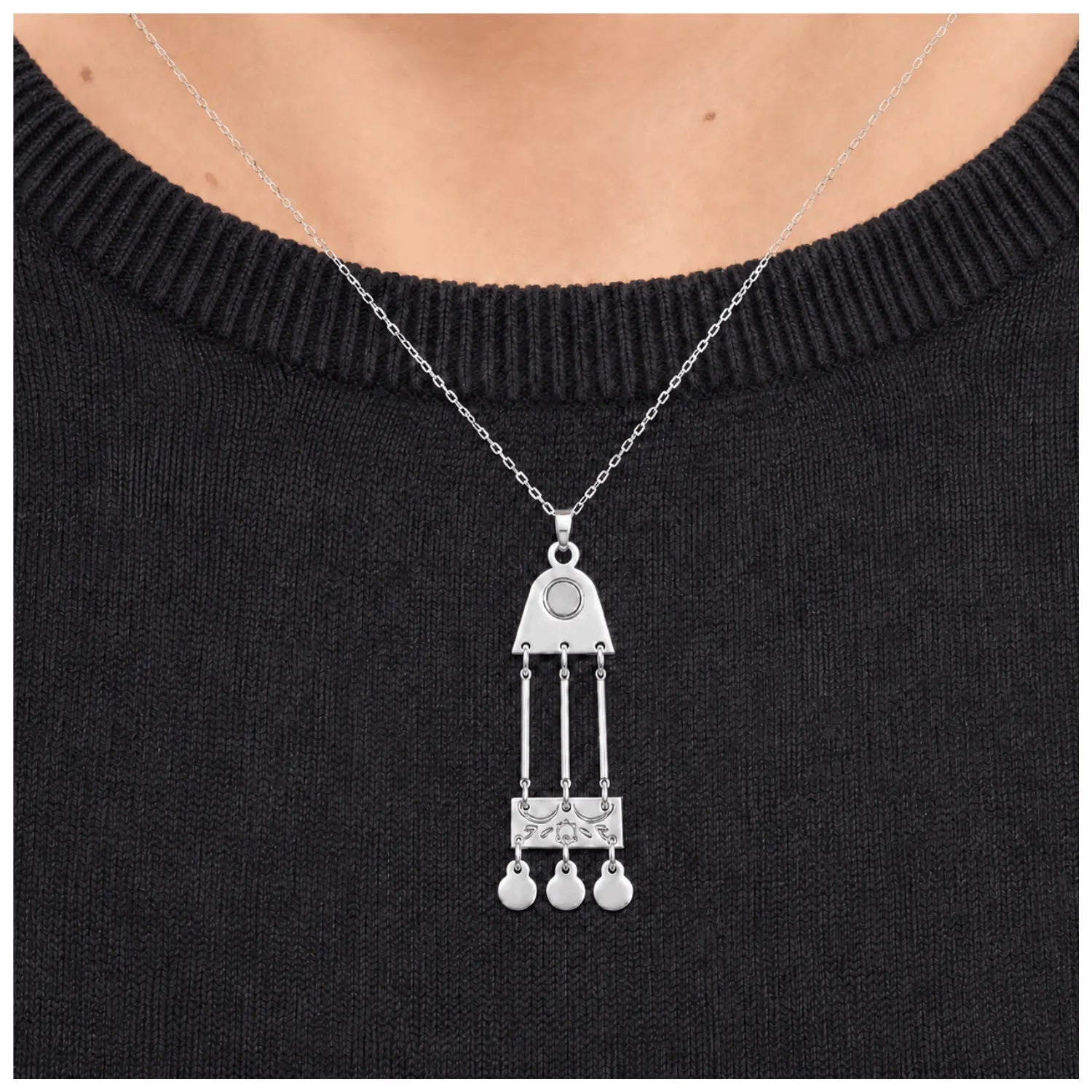 Collar Trapelacucha de Plata - Bisutería Lola D