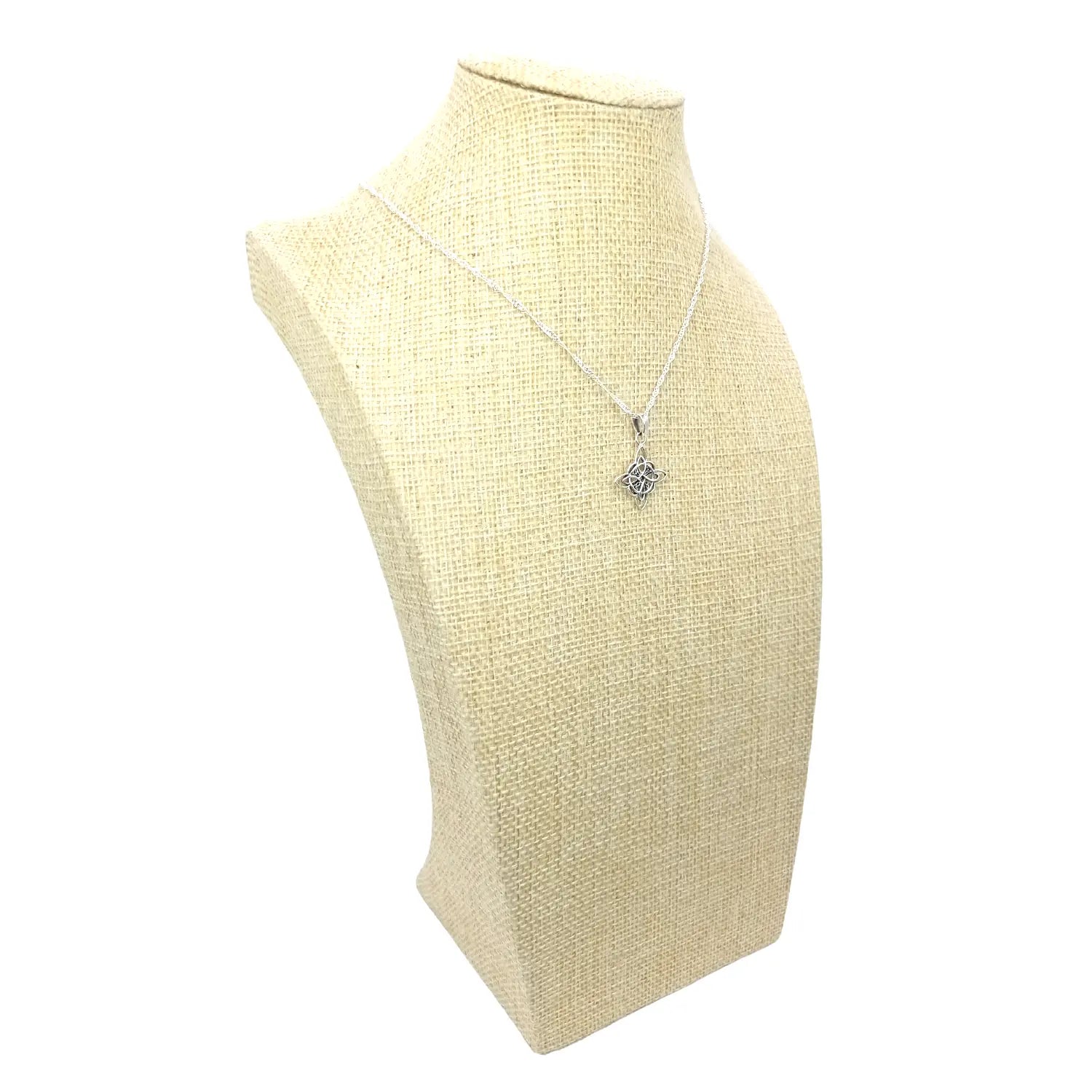 Collar Nudo de Bruja Plata 925 para Protección y Energía - Bisutería Lola E