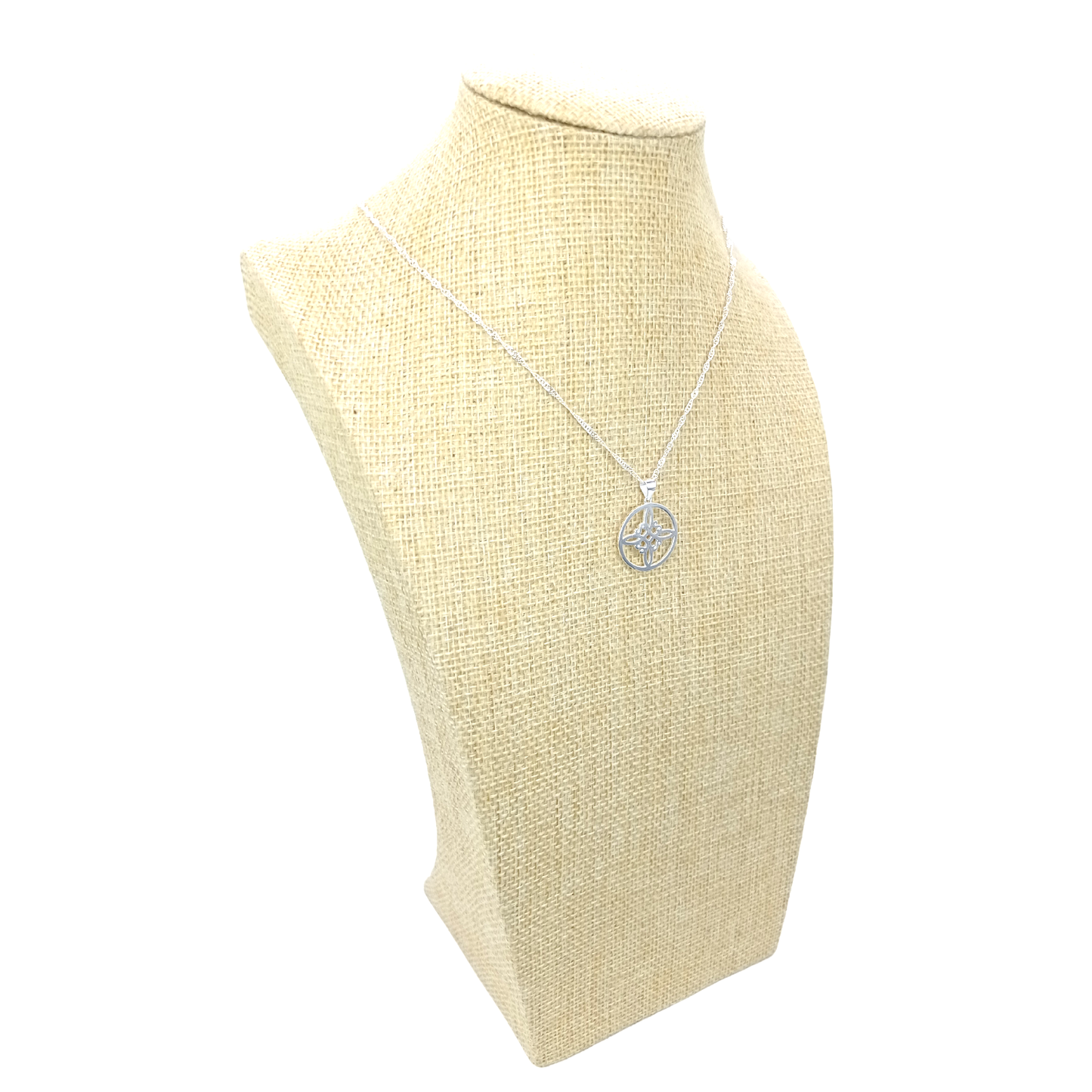 Collar Nudo de Bruja Plata 925 para las Energías - Bisutería Lola C