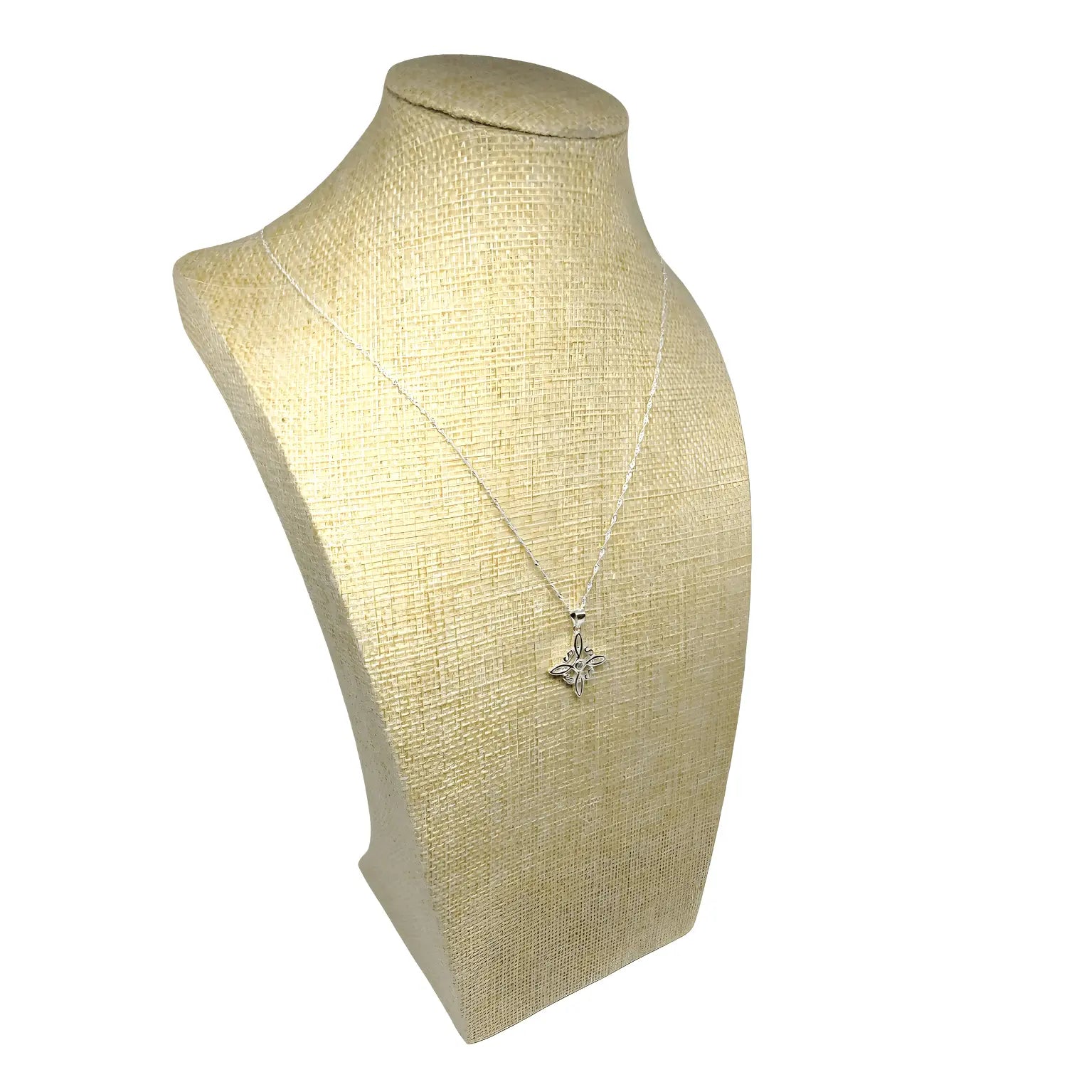 Collar de Protección Nudo de Bruja de Plata con Zircón - Bisutería Lola 3