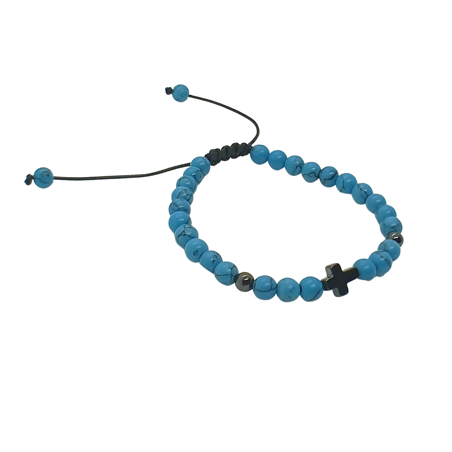 Pulsera Celeste – Piedra Natural Turquesa de 6mms