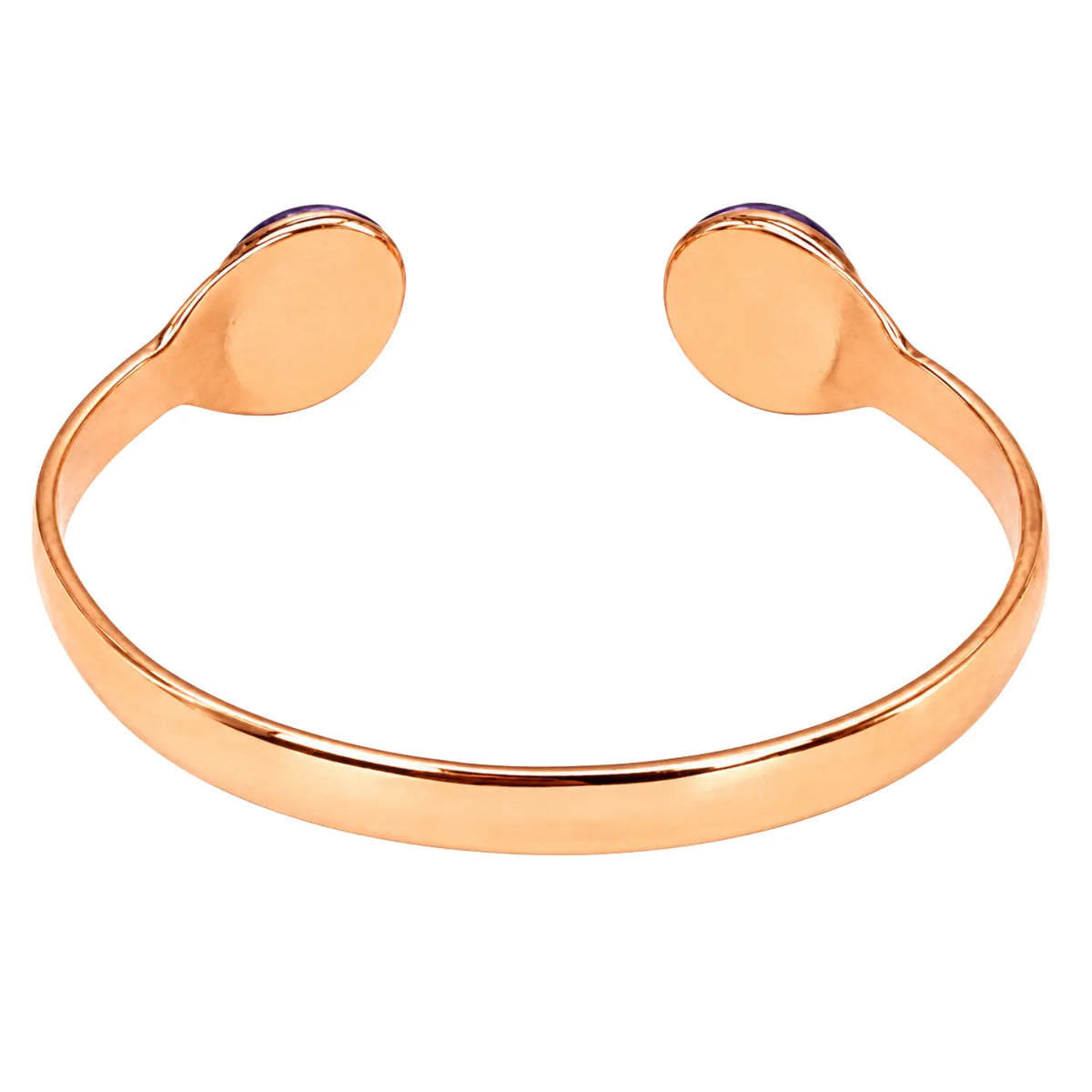 Pulsera Cobre Chileno y Amatista para Protección - Bisutería Lola F