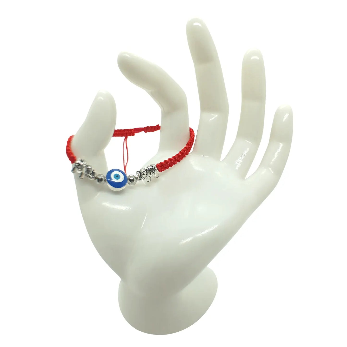 Pulsera Roja Proteccion del Mal de Ojo Buena Suerte Ajustable Hamsa Ojo  Turco US