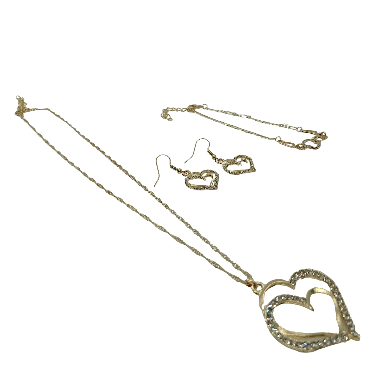 Conjunto Doble de Amor Dorado