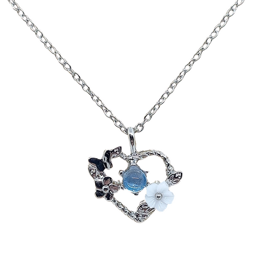 Collar Corazón de Cerezo
